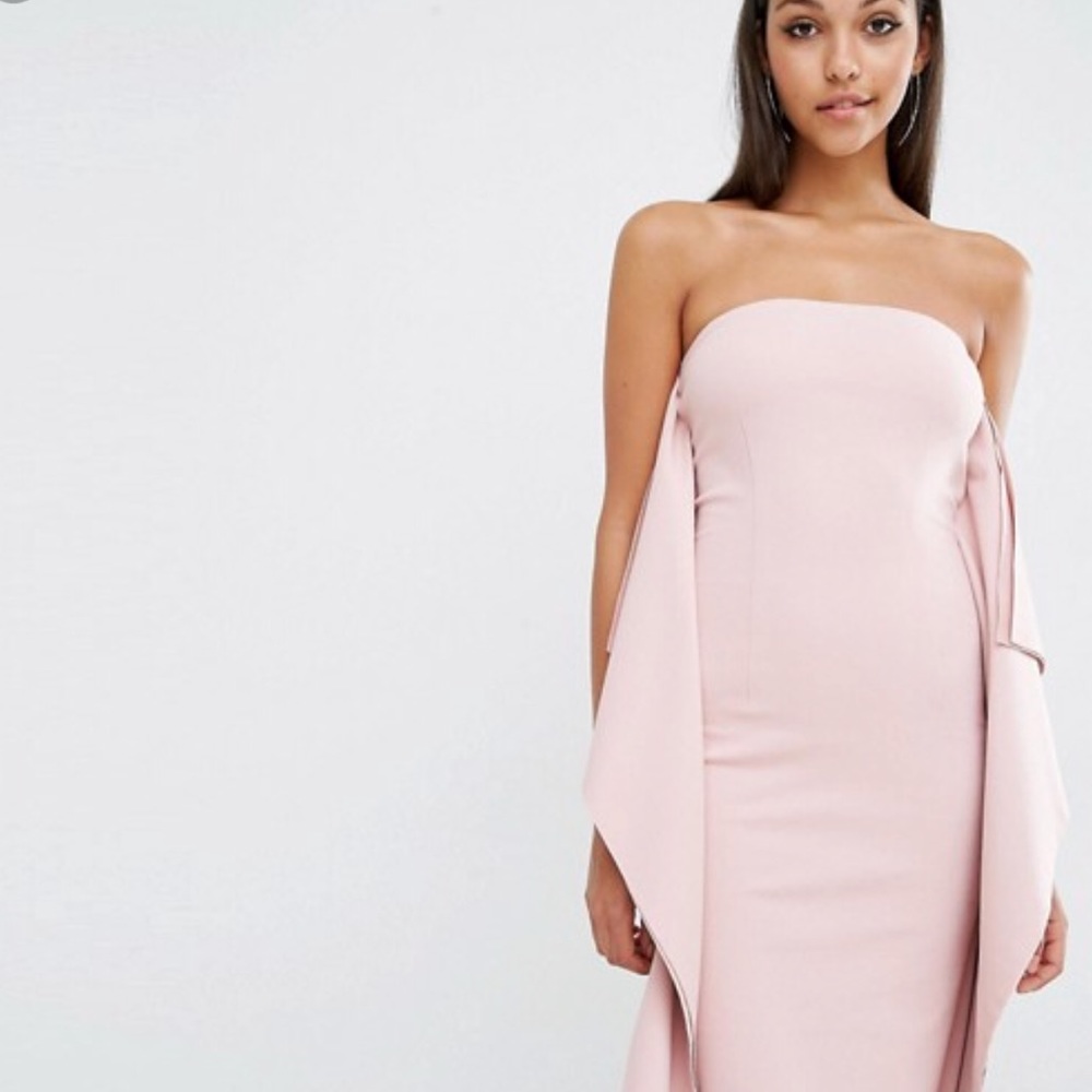 AQ/AQ Ultran Midi Dress Pink